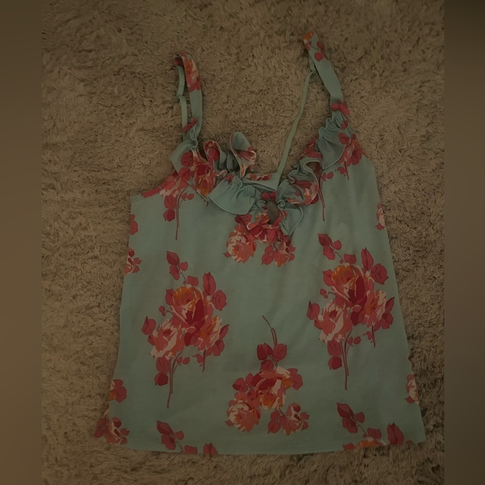 NWT Betsey Johnson Women’s Floral Pajama Top Sz Small